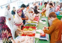 Lahore to set up 10 model markets for Ramazan