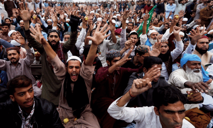 TLP sit in wazirabad