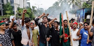 Bangladesh student movement rejects to accept military rule in country