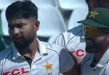 Bangladesh lose 6 wickets for 26 runs in first innings against Pakistan