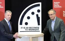 Doomsday Clock moved closest ever to destruction