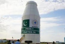 Pakistan launches its first indigenously developed electro-optical satellite