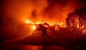 LA wildfires: Iran offers help to USWe need mercy from nature, says California fire dept official after winds intensify blaze in LA