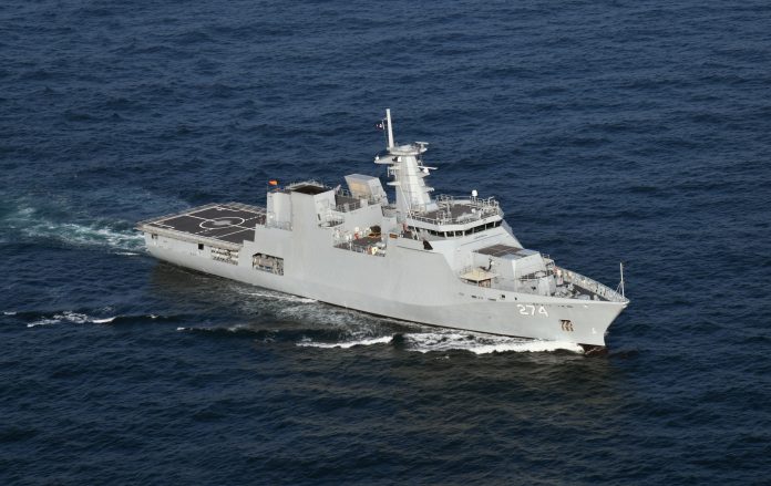 Fourth Offshore Patrol Vessel PNS YAMAMA arrives in Karachi