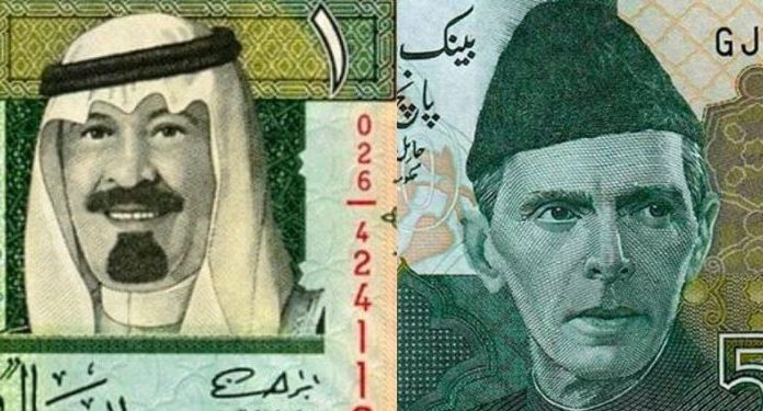 Saudi riyal to PKR today (March 3, 2025)