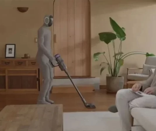 Modern AI robot introduced for household chores