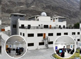 first space research center in Gilgit-Baltistan