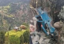 Passenger jeep accident in Neelam Valley