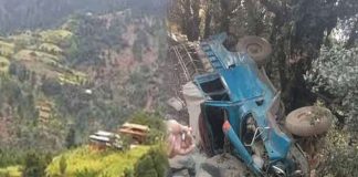 Passenger jeep accident in Neelam Valley