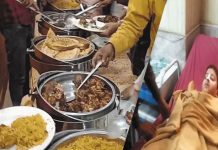 poisonous food at a wedding ceremony