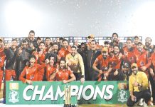 Champions T20 Cup: Markhors team defeated