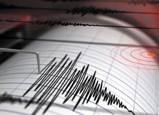 Earthquake tremors in Muzaffarabad