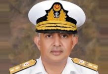 Pakistan Navy chief continues to play a role for peace