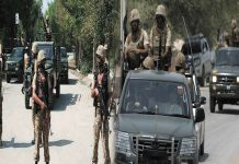 security forces in Dera Ismail Khan; 7 terrorists killed